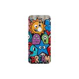 Oppo A9 2020 ile Uyumlu Grafiti Dream Street Tasarımlı Şeffaf Silikon Kılıf