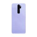 Oppo A9 2020 İle Uyumlu Kılıf Kamera Korumalı Silikon Rubber Arka Kapak Lila