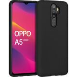 Oppo A9 2020 Ince Mat Silikon Kılıf Siyah
