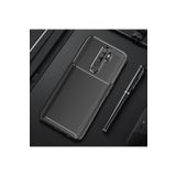 Oppo A9 2020 Kılıf Negro Karbon Görünümlü Silikon Kapak + Ekran Koruma 5501