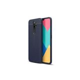 Oppo A9 2020 Kılıf Niss Deri Görünümlü Silikon Kapak + Ekran Koruma 3506