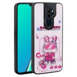 Oppo A9 2020 Kilif Parlayan Kabartmali Ikonik Figurlu Zore Amas Silikon Kapak