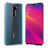 Oppo A9 2020 Kılıf Uyumlu Darbeye Dayanıklı 2.0 Mm İnce Şeffaf Silikon Kapak
