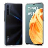 Oppo A91 Şeffaf Ultra İnce Silikon Kılıf