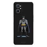 Oppo A96 4G İle Uyumlu Siyah Airy Bat Desenli Silikon Kılıf