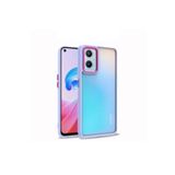 Oppo A96 4G Kılıf Kamera Ve Buton Tasarımlı Flora Kapak + Ekran Koruma 792