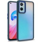 Oppo A96 4G Kılıf Mnc Flora Kapak-Mavi