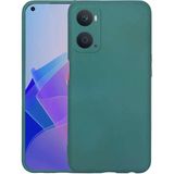 Oppo A96 4G Kılıf Mnc Mara Laaakan Kapak-Koyu Yeşil