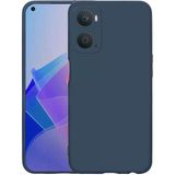 Oppo A96 4G Kılıf Mnc Mara Laaakan Kapak-Lacivert