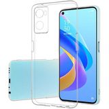 Oppo A96 4g Kılıf Şeffaf Ince Esnek Silikon Kılıf Zipax-Süper