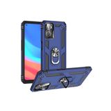 Oppo A96 Kılıf Vega Yüzüklü Standlı Zırh Tank Kapak + Ekran Koruma 6251