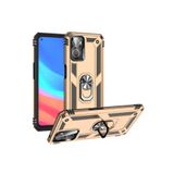 Oppo A96 Kılıf Vega Yüzüklü Standlı Zırh Tank Kapak + Ekran Koruma 6342