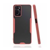 Oppo A96 Platin Silikon Pembe Kılıf