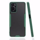 Oppo A96 Platin Silikon Yeşil Kılıf