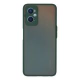 Oppo A96 Uyumlu Kılıf Montreal Silikon Kapak - Yeşil