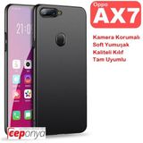 Oppo Ax7-A5s Kamera Korumali Kaliteli Mat Soft Silikon Kilif