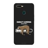 Oppo AX7 İle Uyumlu Siyah Nap Mod Desenli Silikon Kılıf