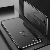Oppo Ax7 Kılıf Dört Köşeli Lazer Silikon Kılıf