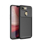 Oppo Ax7 Kılıf Focus Karbon Silikon Kılıf Esnek Kapak