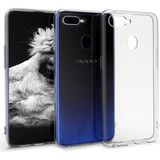 Oppo Ax7 Kılıf Şeffaf Ince Esnek Silikon Kılıf Zipax-Süper