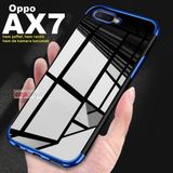 Oppo Ax7- Oppo A5s Kamera Korumali Koseleri Renkli Seffaf Kilif