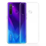 Oppo Realme 6 Kılıf 0.2 Mm Ultra İnce Şeffaf Silikon Kapak