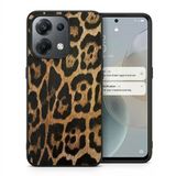 Oppo Reno 14F Uyumlu Kılıf Leopar Desenli Kapak Hlt-Leopar