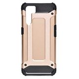 Oppo Reno 3 ile uyumlu Çİft Katman Koruyucu Crash Military Tank Kılıf - Rose Gold