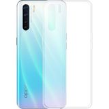 Oppo Reno 3 Kılıf Şeffaf Ince Esnek Silikon Kılıf Zipax-Süper