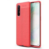Oppo Reno 3 Pro 5g Kılıf Deri Görünümlü Renk Atmayan Dayanaklı Silikon Kapak Niss