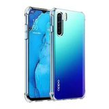 Oppo Reno 3 Pro Shock Absorbing Darbe Emicili Şeffaf Silikon Kılıf