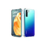 Oppo Reno 3 Uyumlu Darbeye Emici Köşe Korumalı Kılıf Anti Şok Şeffaf Kapak