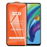 Oppo Reno 4 Lite Ekran Koruyucu 21d Tam Kaplayan Kırılmaz Cam Kavisli