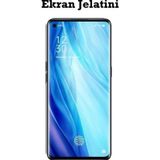 Oppo Reno 4 Pro 5G Uyumlu Ön Body Şeffaf Ultra Ekran Koruyucu Nano Jelatin