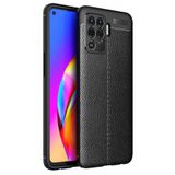 Oppo Reno 5 Lite Kılıf Focus Derili Silikon Kılıf