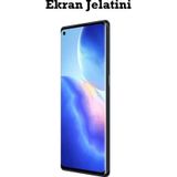 Oppo Reno 5 Pro+5G Uyumlu Ön Body Şeffaf Ultra Ekran Koruyucu Nano Jelatin
