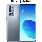Oppo Reno 6 Pro 5G Uyumlu Ön Body Şeffaf Ultra Ekran Koruyucu Nano Jelatin