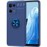 Oppo Reno 7 4g Kılıf Zıvo Ravel Silikon Kapak-Mavi