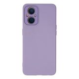Oppo Reno 7 Lite Kılıf Lansman Glass Kapak - Lila-(5796)