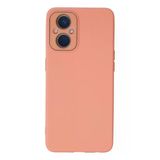 Oppo Reno 7 Lİte Kılıf Lansman Glass Kapak - Pembe-(5796)