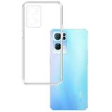 Oppo Reno 7 Lite Şeffaf Silikon Kılıf Rcv/Azun Şeffaf
