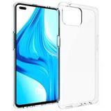 Oppo Reno F17-A73 2020 Anti-Drop Shockproof Darbe Emici Silikon Kılıf-(5775)