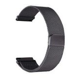 Oppo Watch 46mm 22mm Metal Tel Örgü Lüx Kordon + Metal Kordon Dönüştürücü