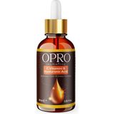 OPRO C Vitamini & Hyaluronik Asit Aydınlatıcı Etkili Cilt Bakım Serumu 30 ml - Multi Peptit, Niacinamide, D Panthenol (Provitamin B5)