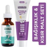 Oprobiotic Kediler Için Bağışıklık Vitamini ve Kısır Malt Vitamin Seti