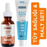 Oprobiotic Kediler Için Sağlığı Plusb Damla ve Kedi Malt Macun Seti
