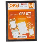 OPS 071 A4 Duvar Tipi Afiş Taşiyici Çerçeve Adet Duvar Tipi Afiş Talimatlik Çerçeve