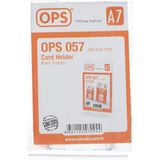Ops A7 Dikey Eğimli Kartlık Afiş Taşıyıcı Broşürlük - 41 Delft Blue