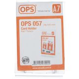 OPS A7 Dikey Eğimli Kartlık Afiş Taşıyıcı Broşürlük