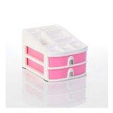 Ops Co 7200 2 Çekmeceli Masaüstü Organizer Pastel Pembe